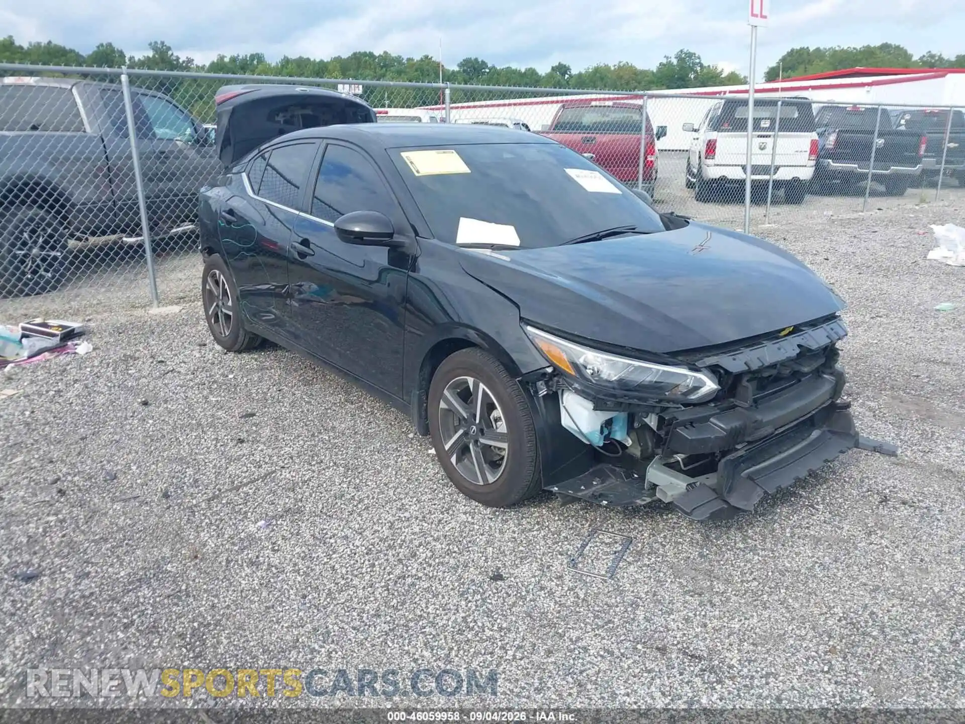 1 Photograph of a damaged car 3N1AB8CV6SY415713 NISSAN SENTRA 2025