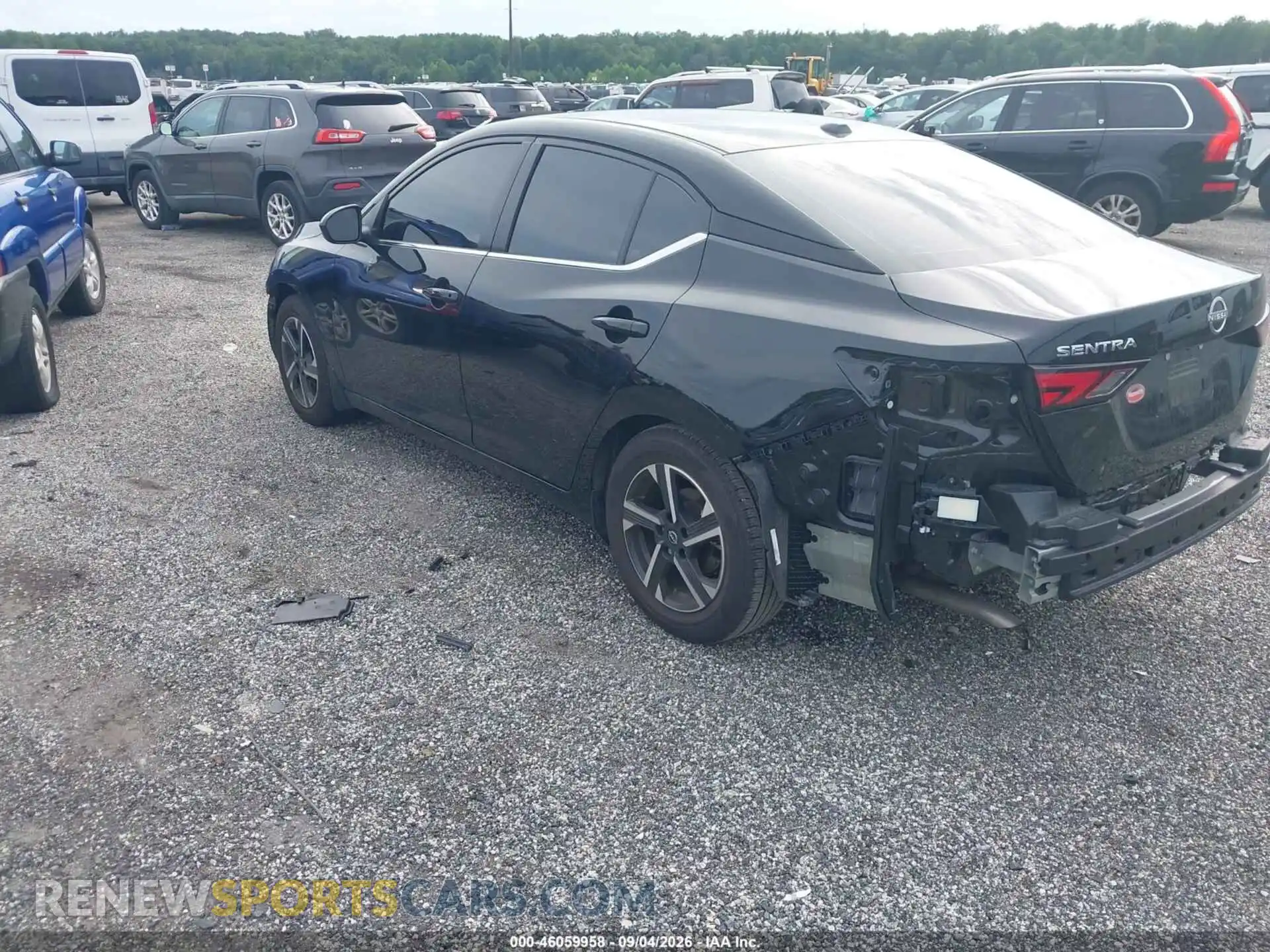 3 Photograph of a damaged car 3N1AB8CV6SY415713 NISSAN SENTRA 2025