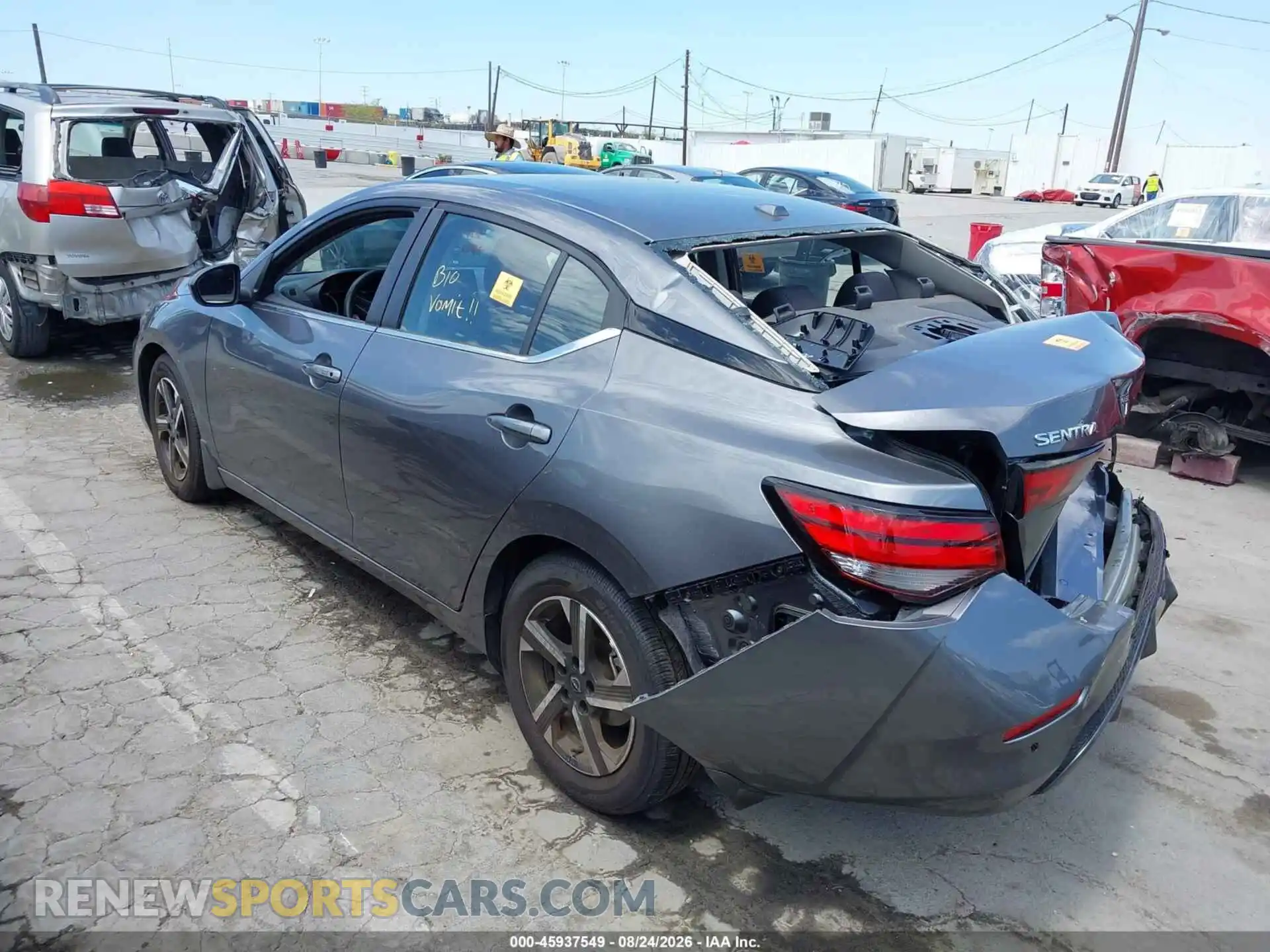 3 Photograph of a damaged car 3N1AB8CV6SY416568 NISSAN SENTRA 2025
