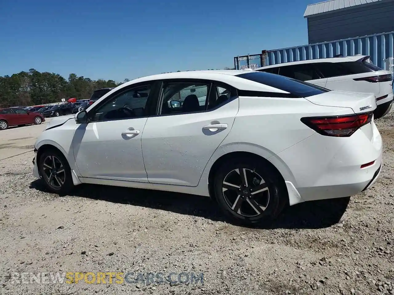 2 fotografías del automóvil dañado 3N1AB8CV7SY273985 NISSAN SENTRA 2025