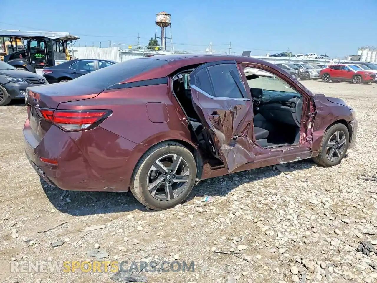 3 Photograph of a damaged car 3N1AB8CV7SY293363 NISSAN SENTRA 2025
