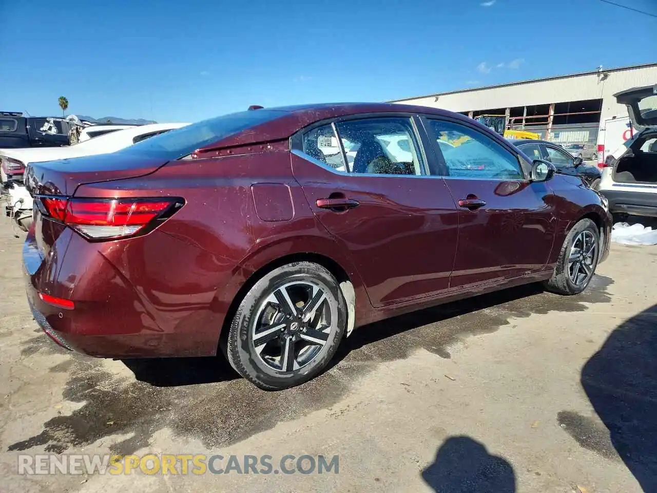 3 Photograph of a damaged car 3N1AB8CV7SY299535 NISSAN SENTRA 2025