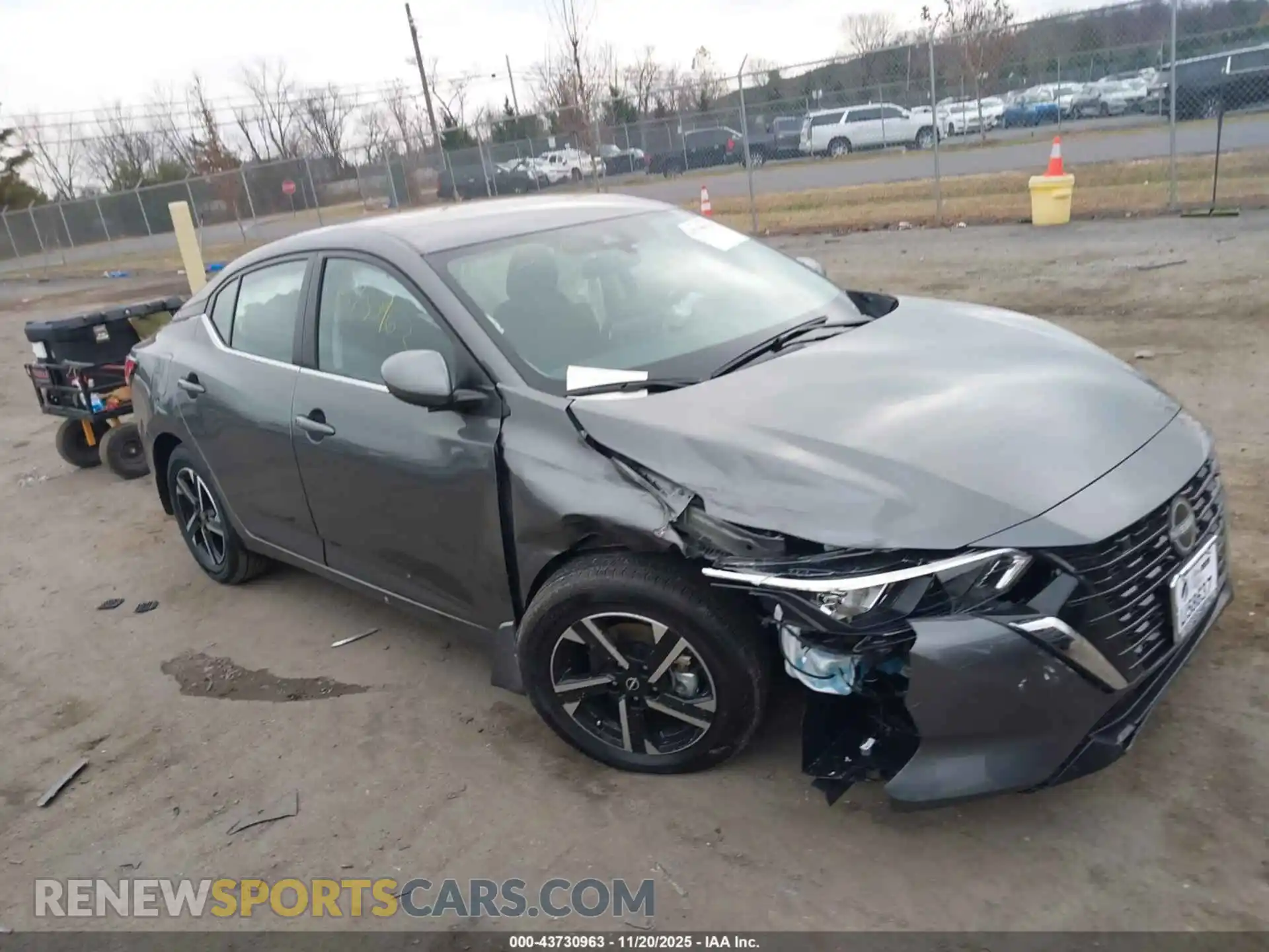 1 Photograph of a damaged car 3N1AB8CV7SY410522 NISSAN SENTRA 2025