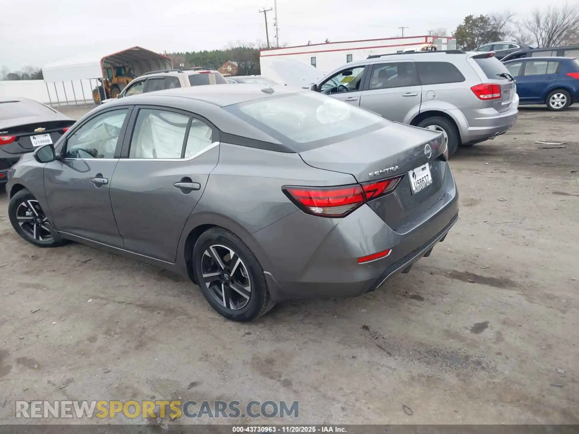 3 Photograph of a damaged car 3N1AB8CV7SY410522 NISSAN SENTRA 2025