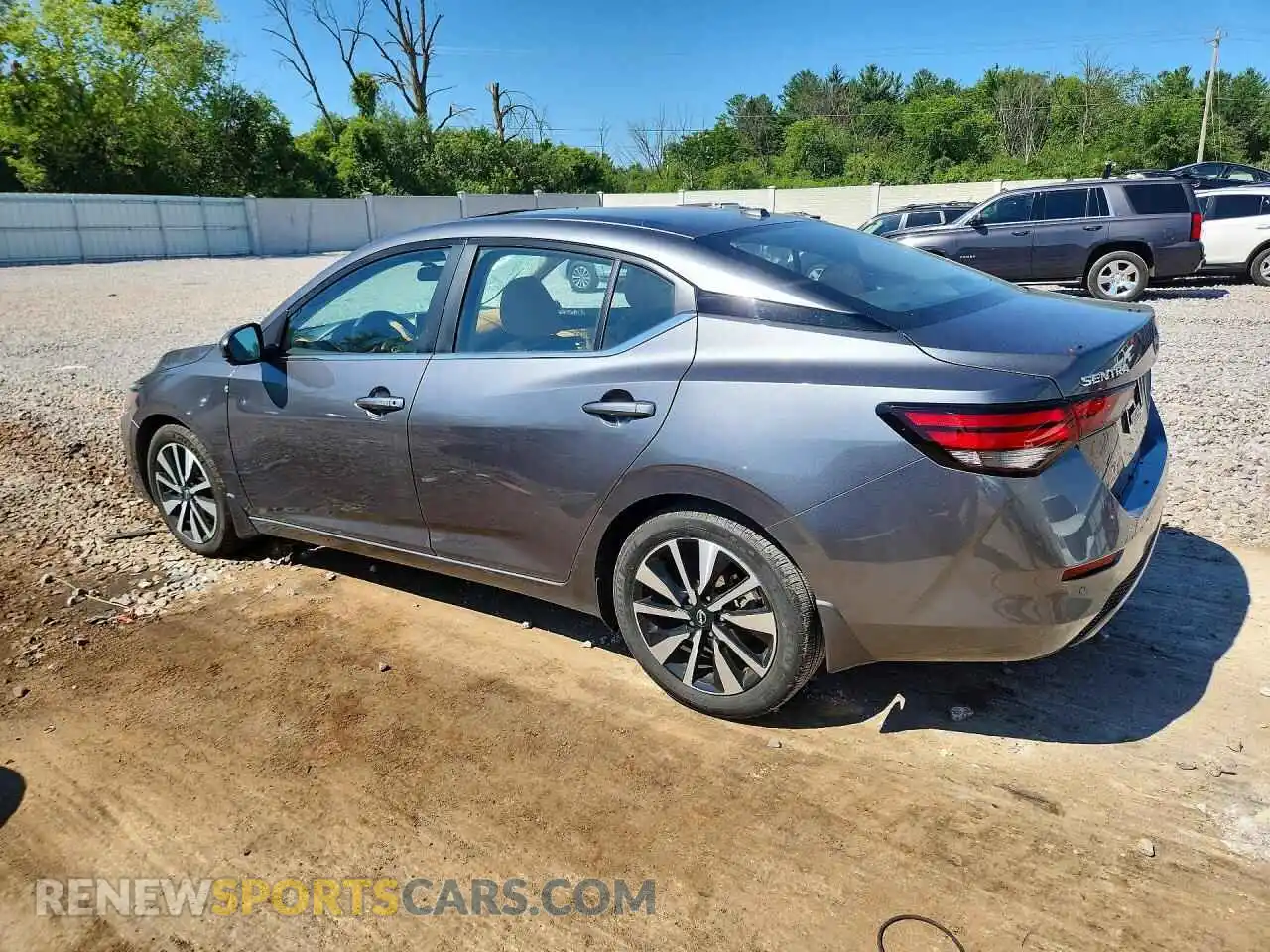 2 Photograph of a damaged car 3N1AB8CV7SY411301 NISSAN SENTRA 2025