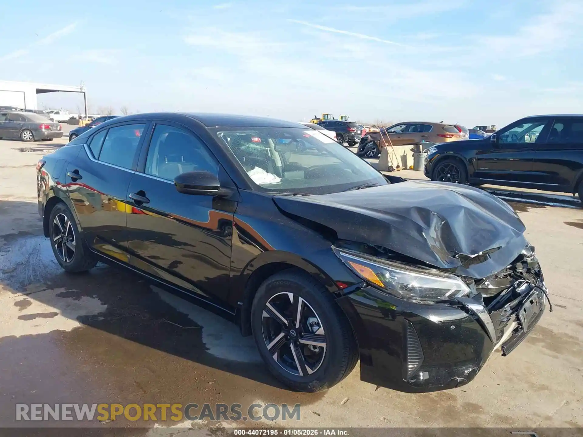 1 fotografías del automóvil dañado 3N1AB8CV7SY413470 NISSAN SENTRA 2025