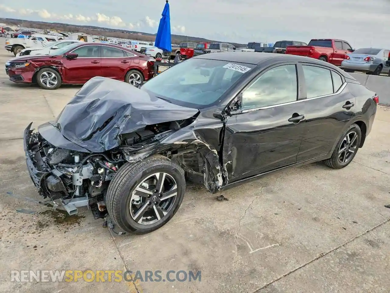 1 Фотография поврежденного автомобиля 3N1AB8CV7SY426638 NISSAN SENTRA 2025