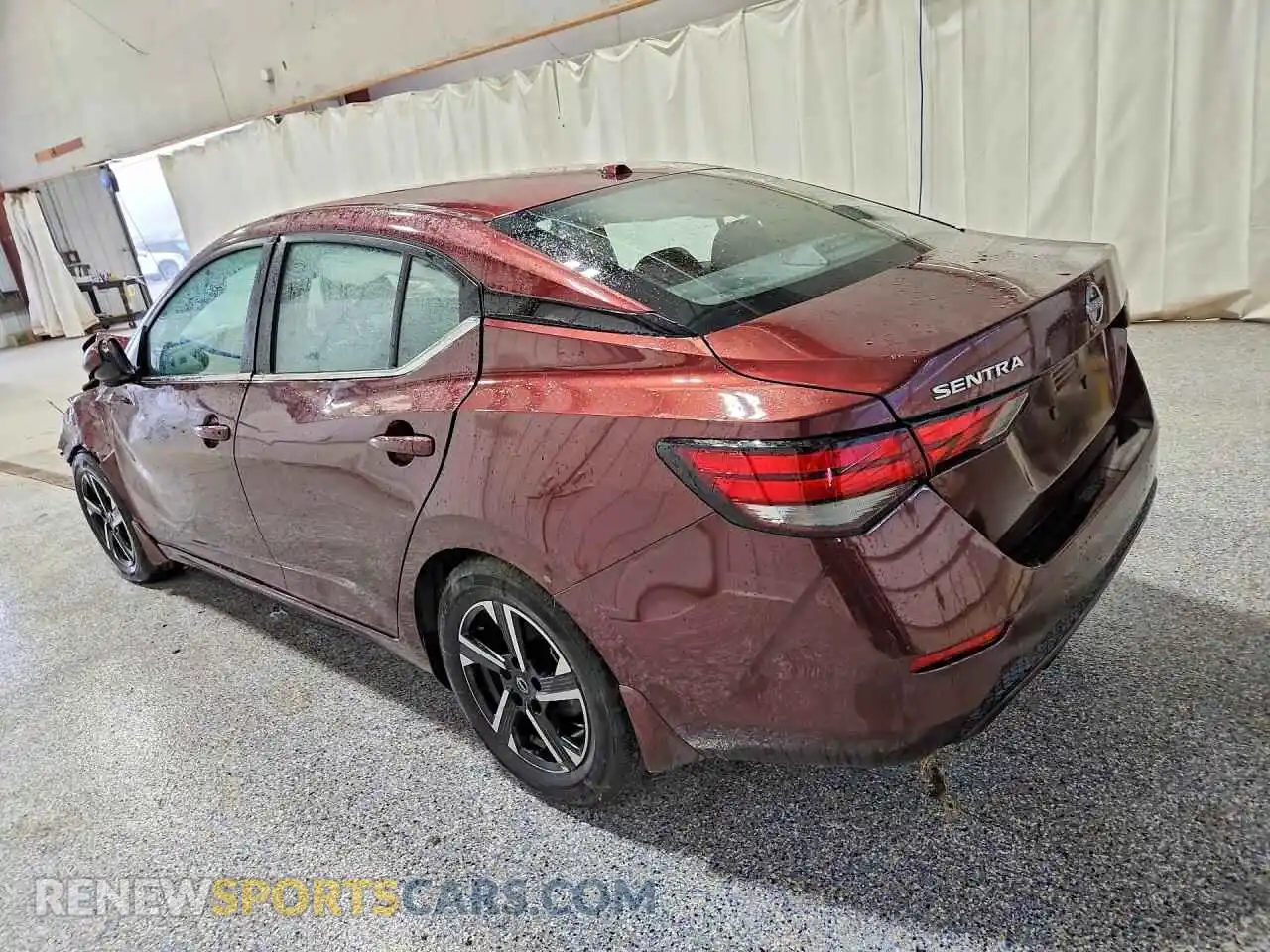 2 Photograph of a damaged car 3N1AB8CV8SY364411 NISSAN SENTRA 2025