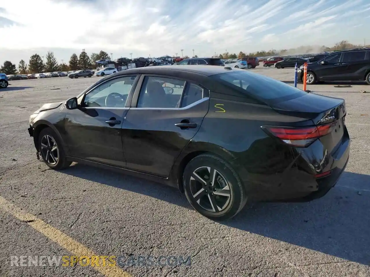 2 Photograph of a damaged car 3N1AB8CV9SY293767 NISSAN SENTRA 2025
