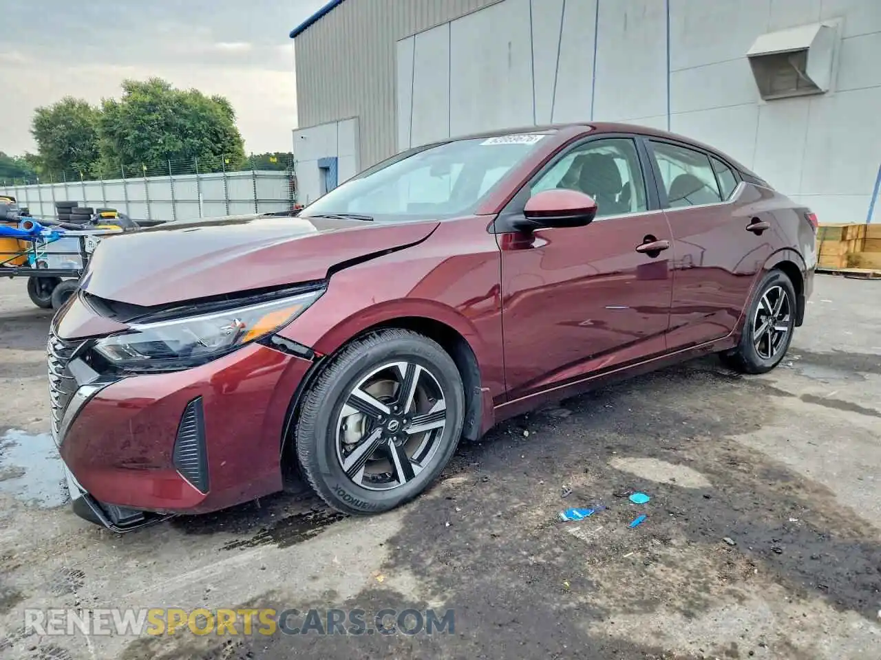1 Photograph of a damaged car 3N1AB8CV9SY413423 NISSAN SENTRA 2025