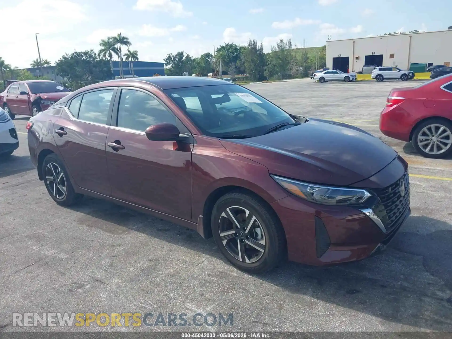 1 Photograph of a damaged car 3N1AB8CV9SY413972 NISSAN SENTRA 2025