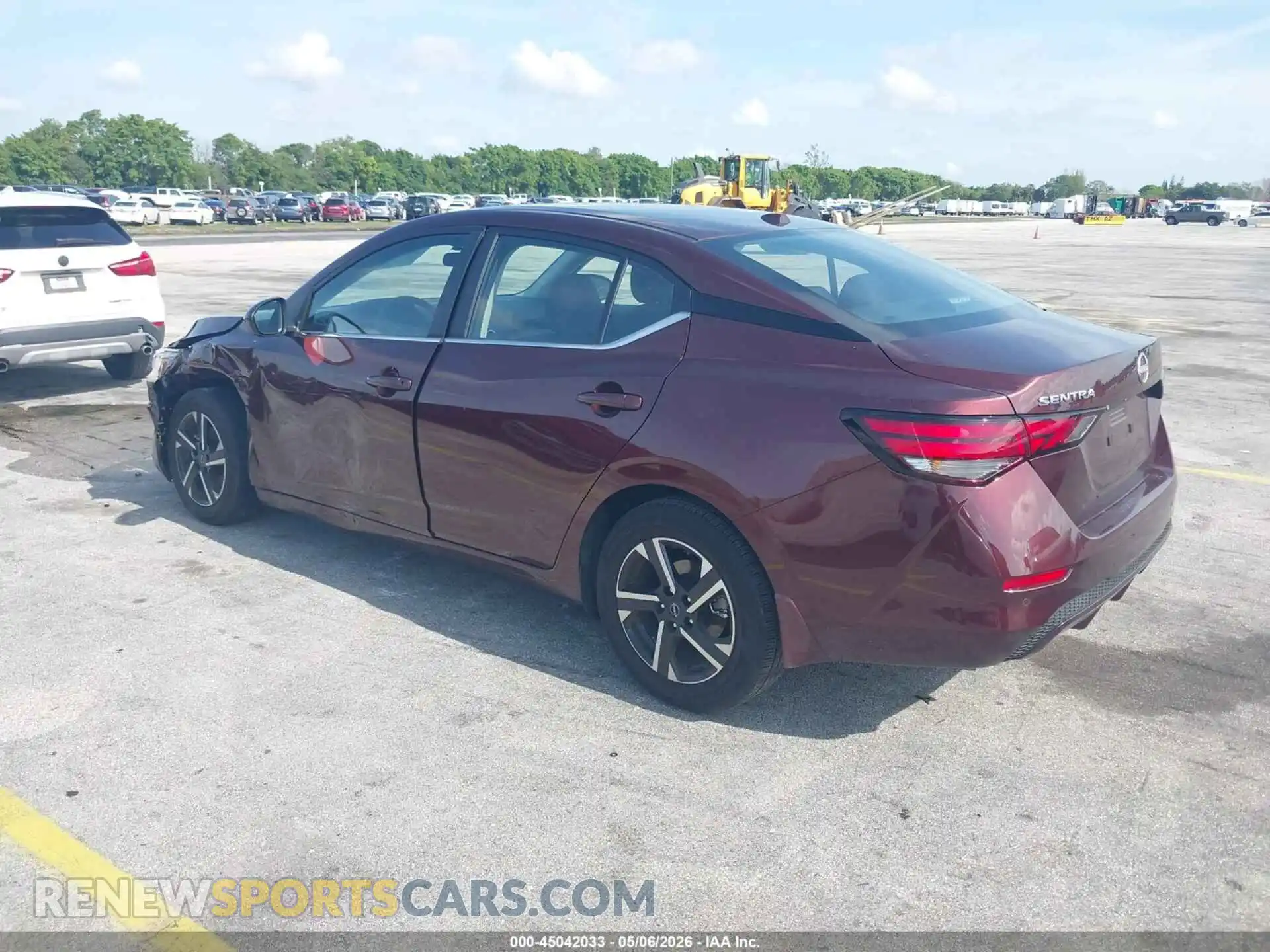 3 Photograph of a damaged car 3N1AB8CV9SY413972 NISSAN SENTRA 2025