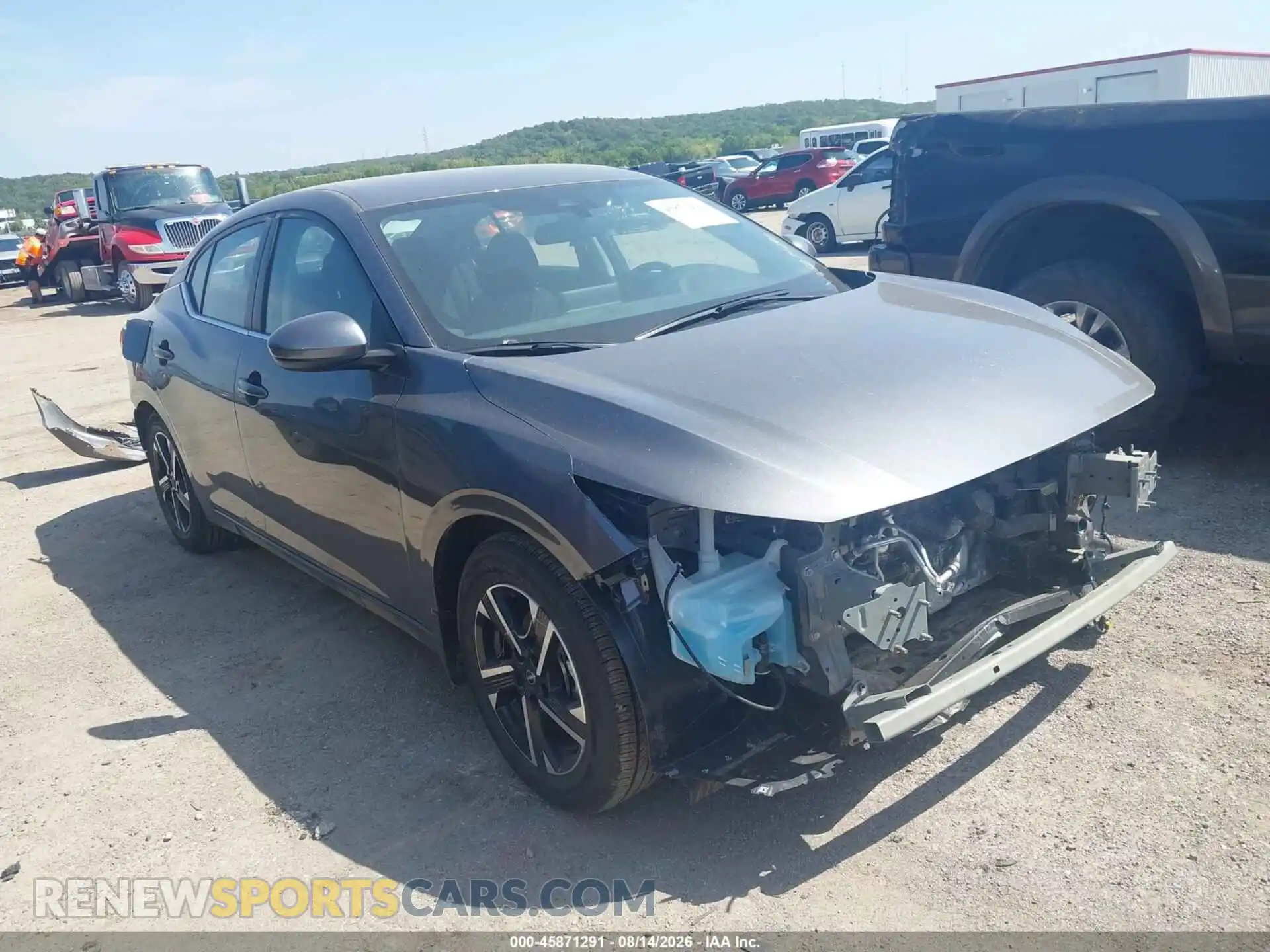 1 Photograph of a damaged car 3N1AB8CV9SY414880 NISSAN SENTRA 2025
