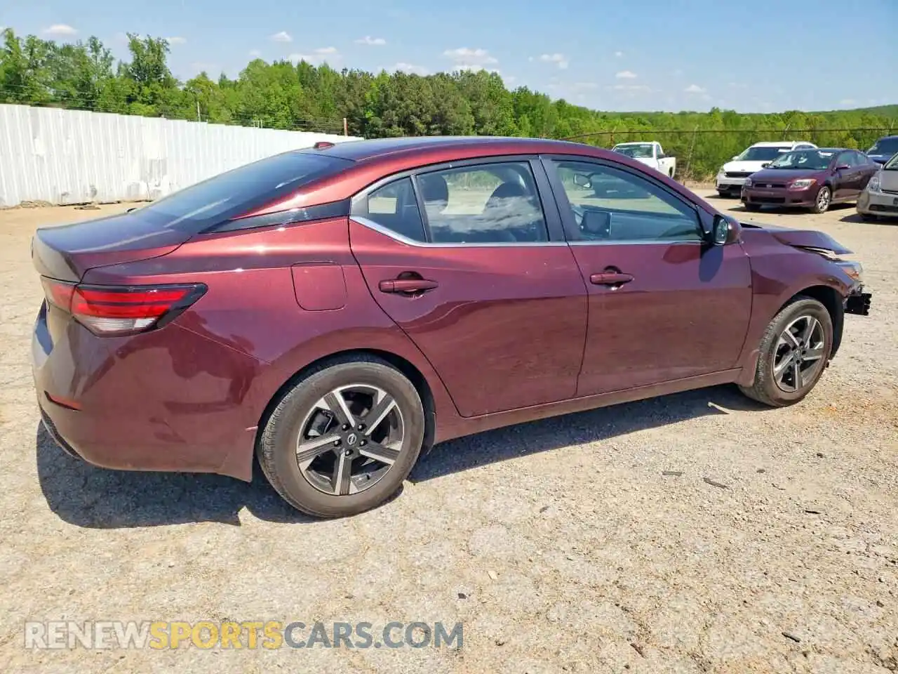 3 Photograph of a damaged car 3N1AB8CV9SY417715 NISSAN SENTRA 2025