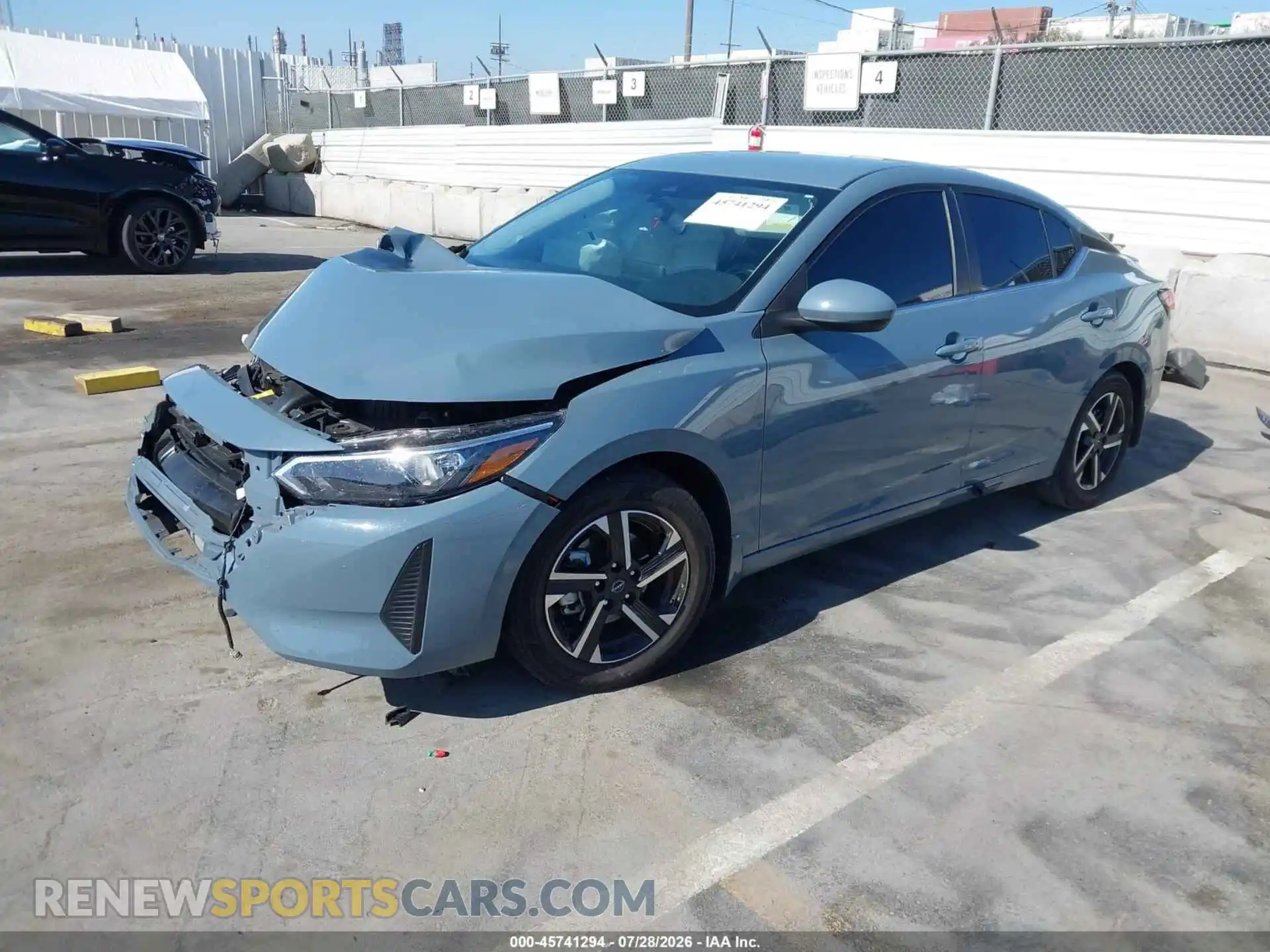 2 Photograph of a damaged car 3N1AB8CV9SY419514 NISSAN SENTRA 2025