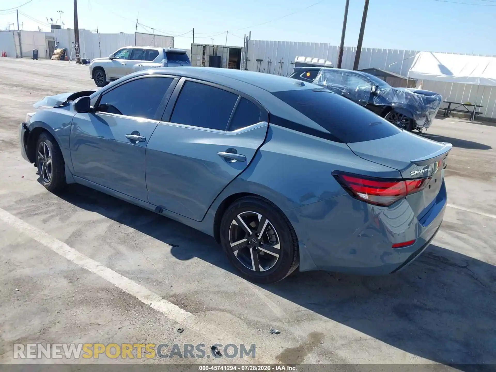 3 Photograph of a damaged car 3N1AB8CV9SY419514 NISSAN SENTRA 2025
