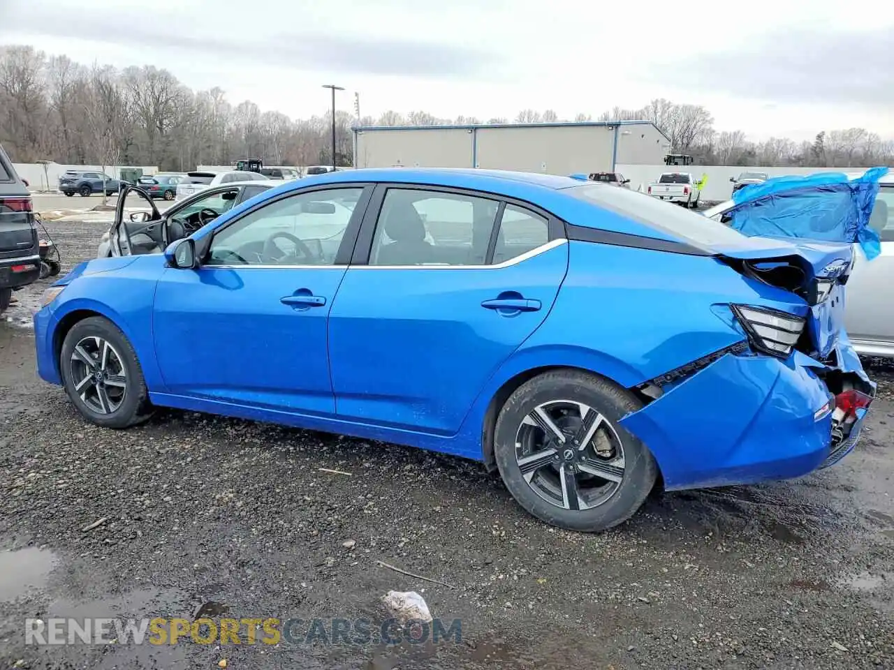 2 fotografías del automóvil dañado 3N1AB8CVXSY313623 NISSAN SENTRA 2025