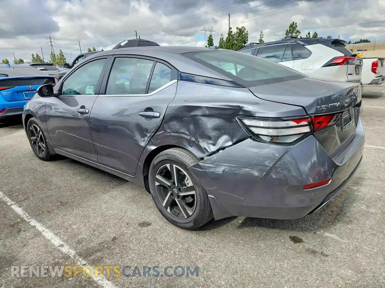 2 Фотография поврежденного автомобиля 3N1AB8CVXSY416931 NISSAN SENTRA 2025