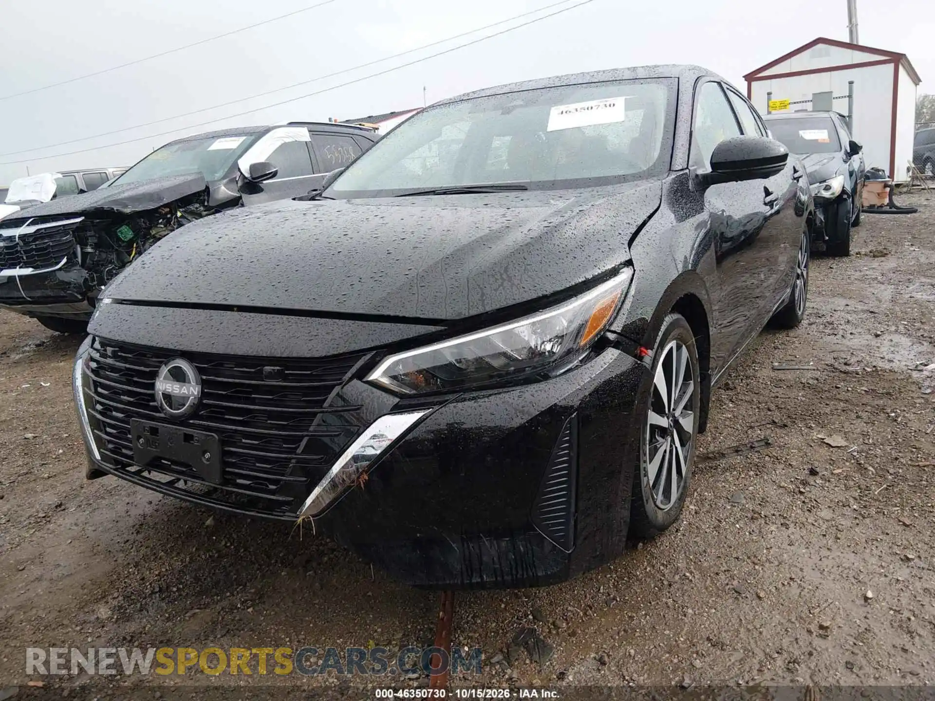 2 Photograph of a damaged car 3N1AB8CVXSY419344 NISSAN SENTRA 2025