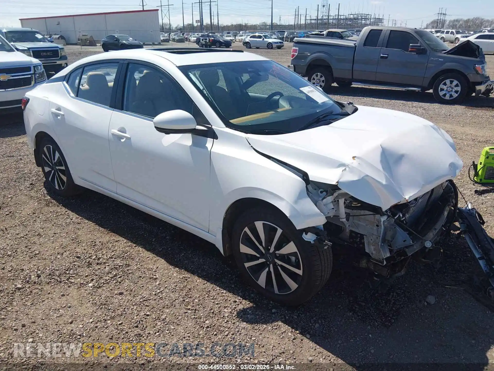 1 Photograph of a damaged car 3N1AB8CVXSY420185 NISSAN SENTRA 2025