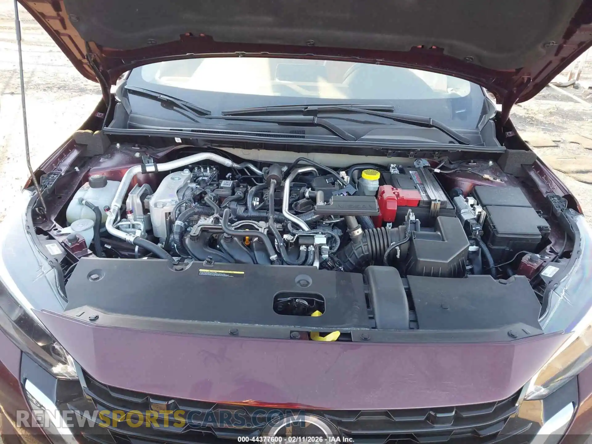 1 Photograph of a damaged car 3N1AB8CVXSY424916 NISSAN SENTRA 2025