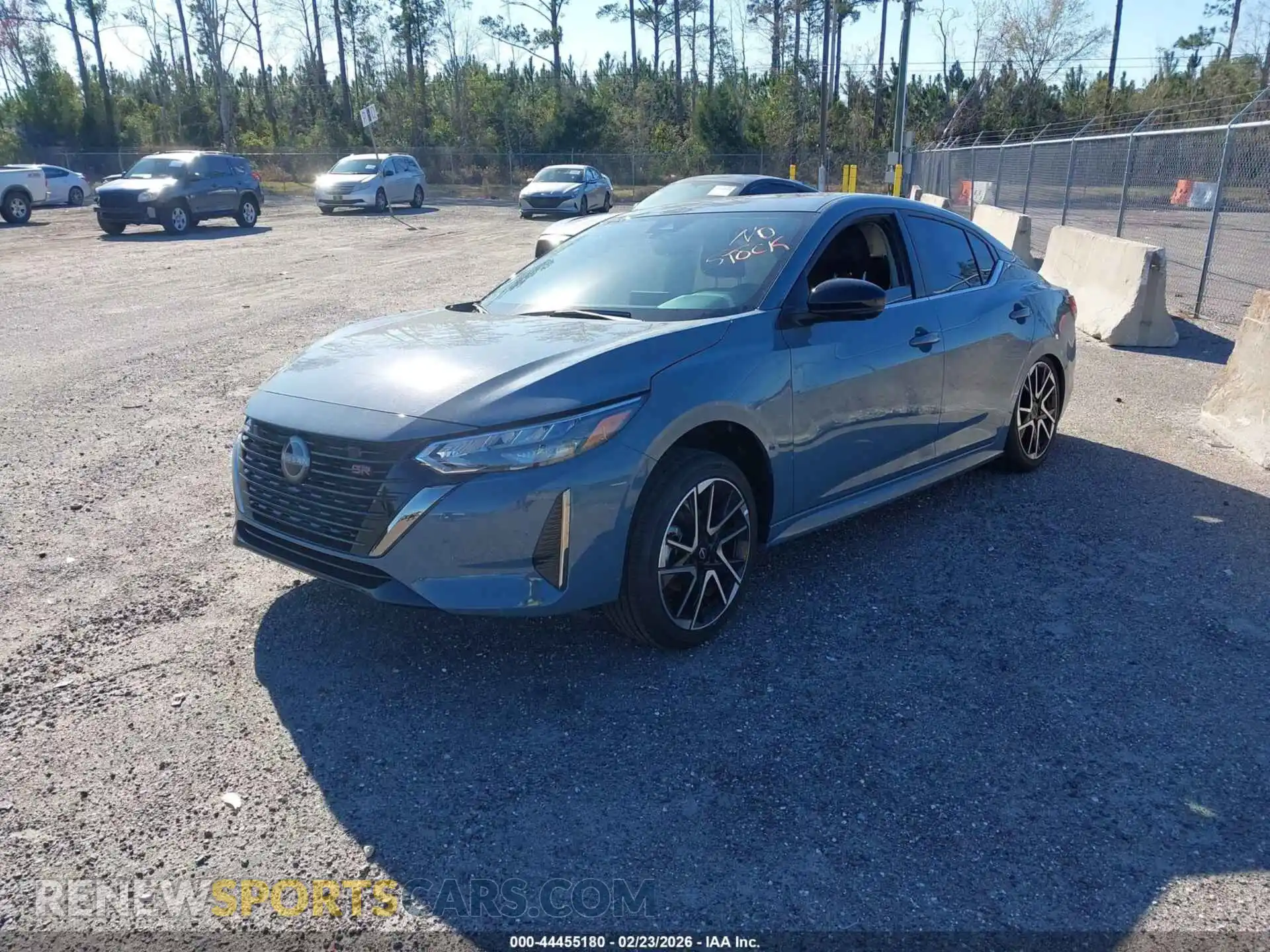 2 Photograph of a damaged car 3N1AB8DV5SY413742 NISSAN SENTRA 2025