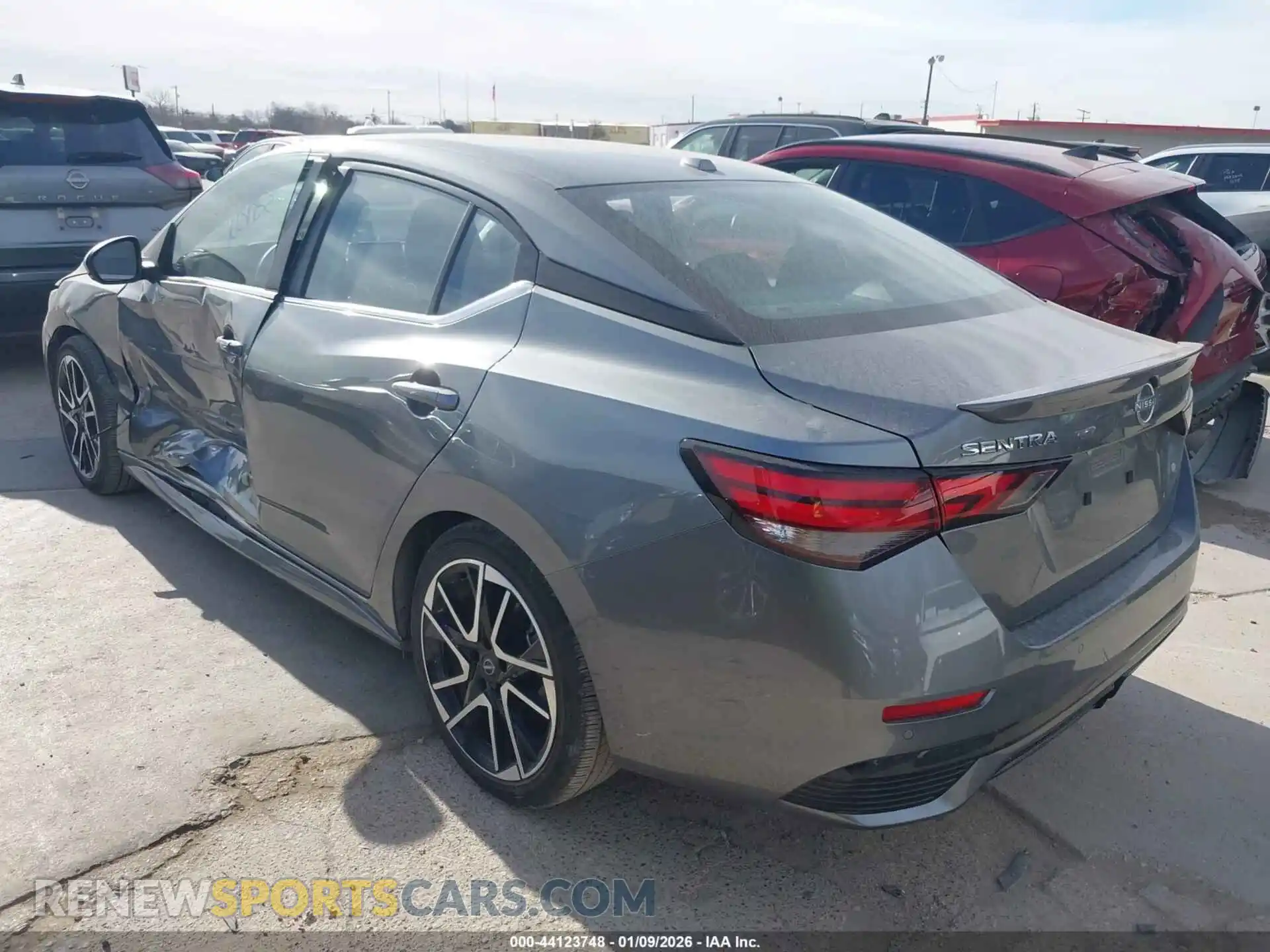 3 Photograph of a damaged car 3N1AB8DV7SY308233 NISSAN SENTRA 2025