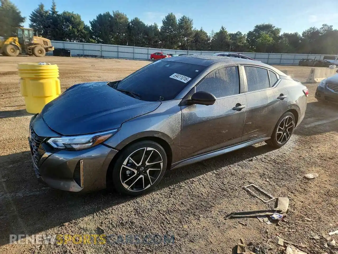 1 fotografías del automóvil dañado 3N1AB8DV8SY410804 NISSAN SENTRA 2025