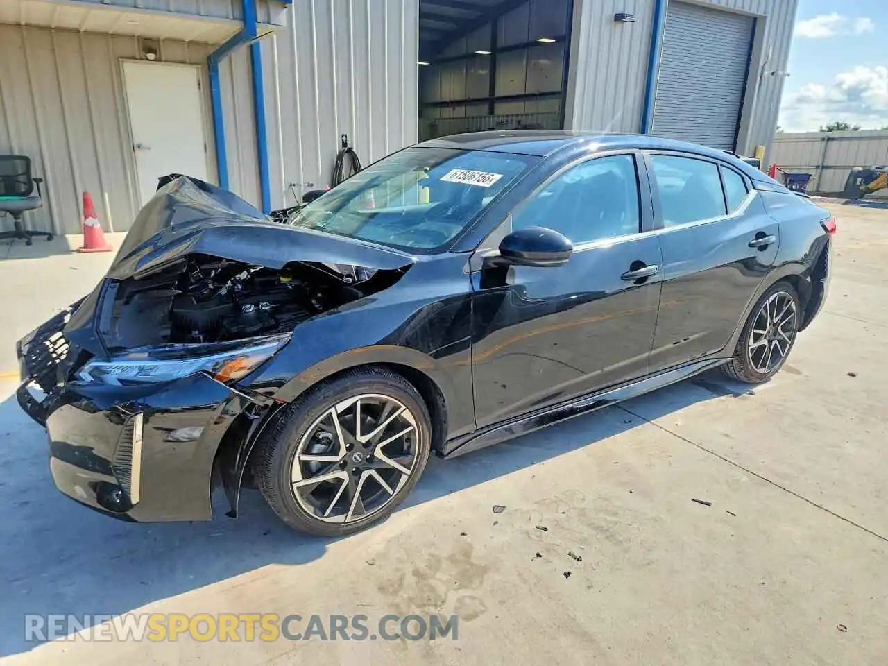 1 fotografías del automóvil dañado 3N1AB8DV9SY417843 NISSAN SENTRA 2025