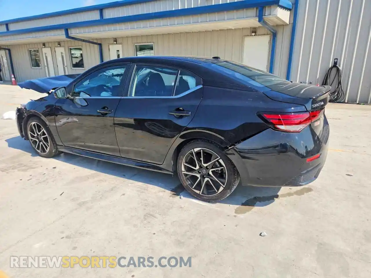 2 fotografías del automóvil dañado 3N1AB8DV9SY417843 NISSAN SENTRA 2025