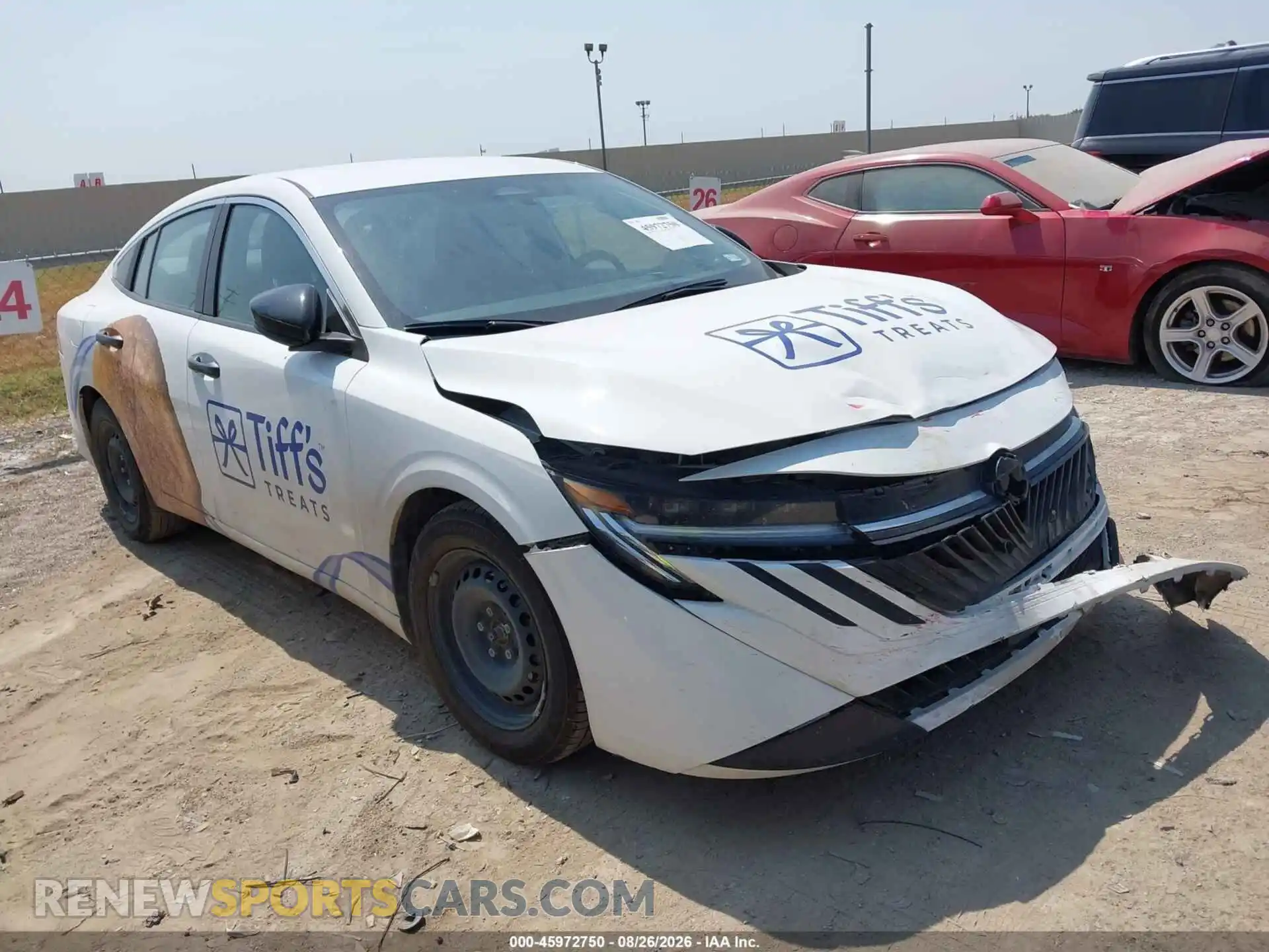 1 Photograph of a damaged car 3N1AB9BV1TY240487 NISSAN SENTRA 2026