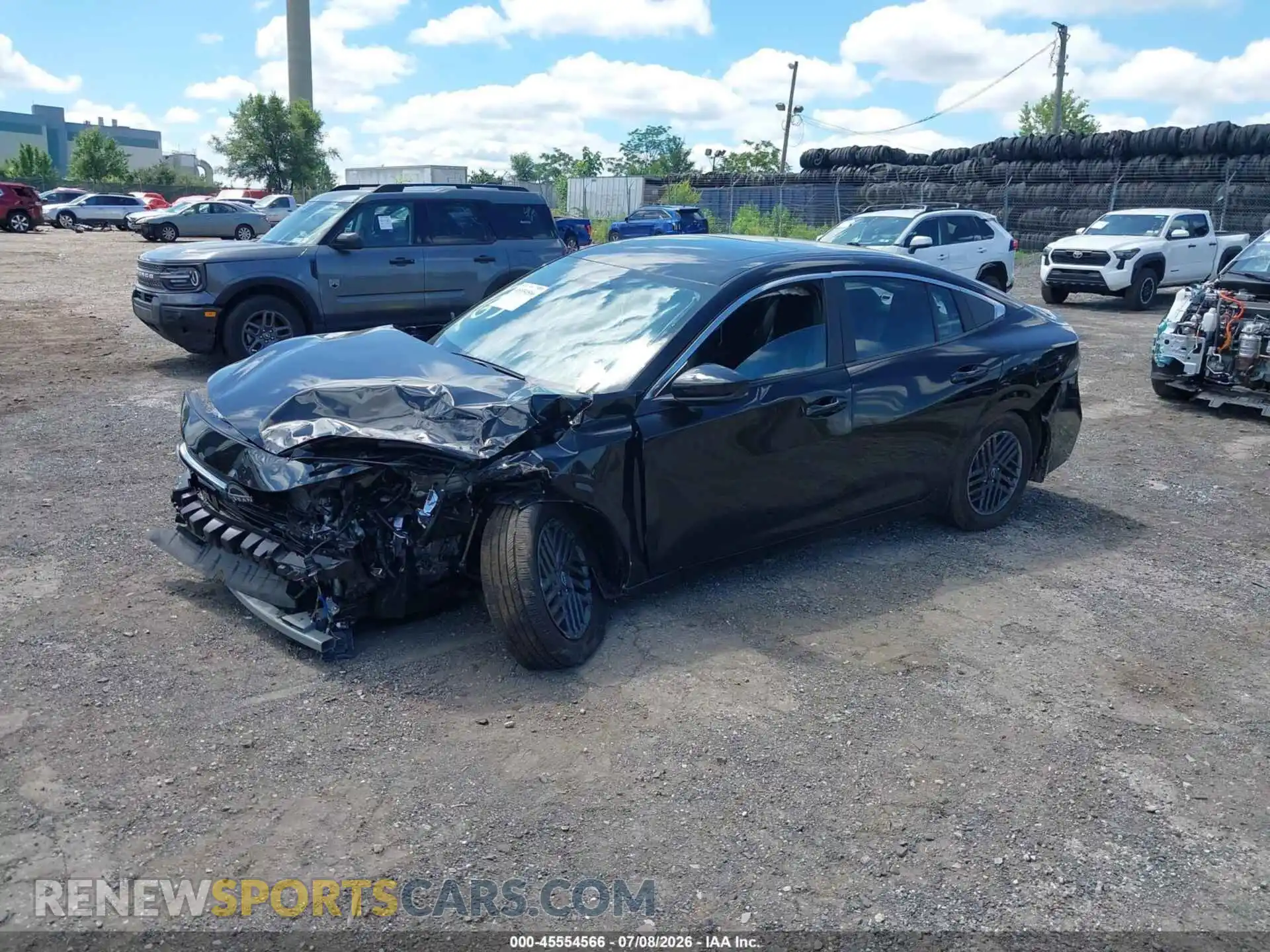 2 Photograph of a damaged car 3N1AB9CV4TY205778 NISSAN SENTRA 2026