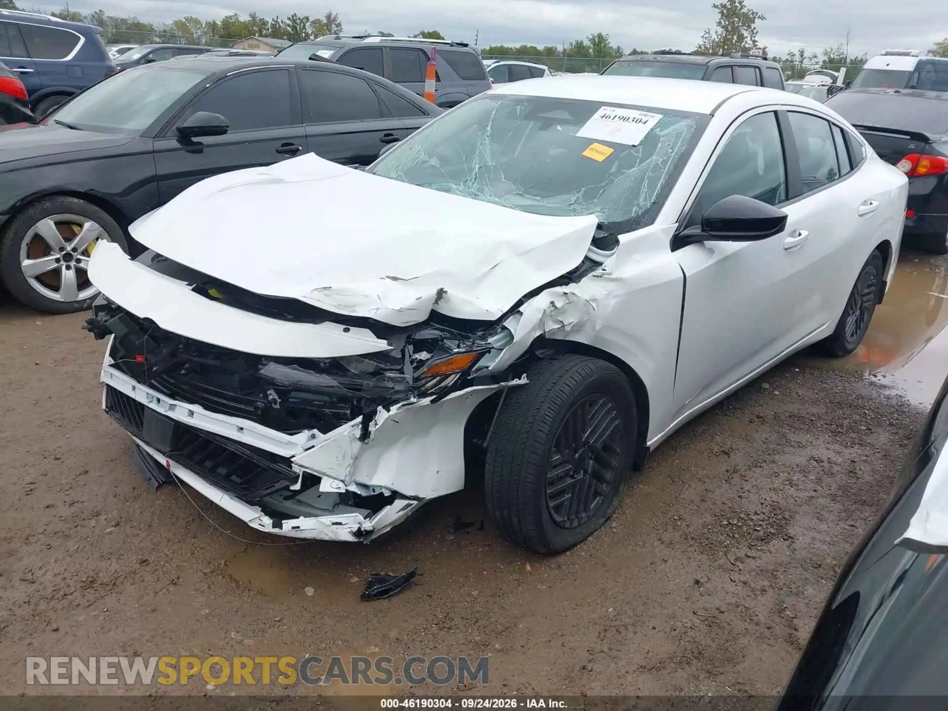 2 Photograph of a damaged car 3N1AB9CV9TY278564 NISSAN SENTRA 2026
