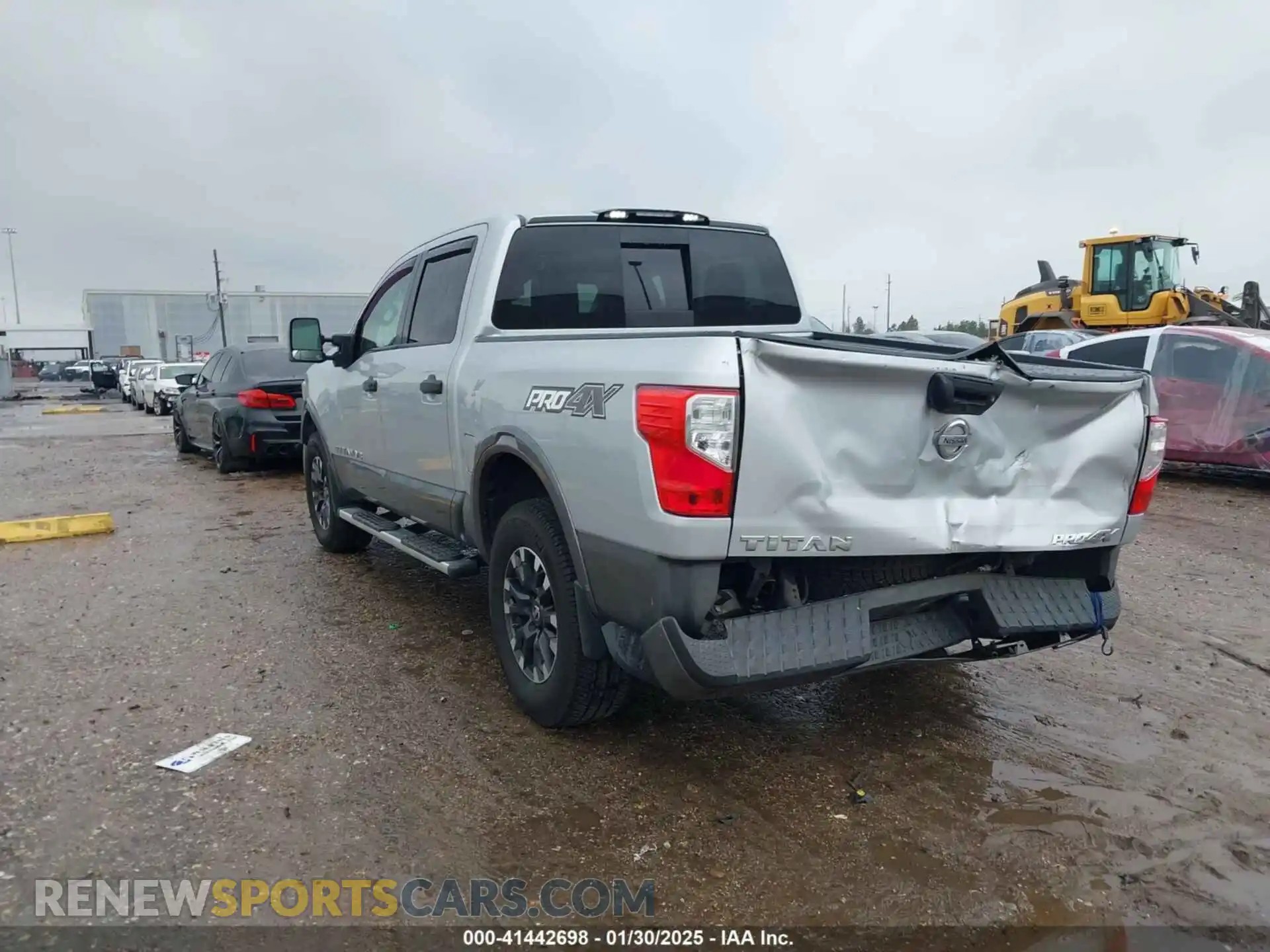 3 Photograph of a damaged car 1N6AA1E53KN504296 NISSAN TITAN 2019