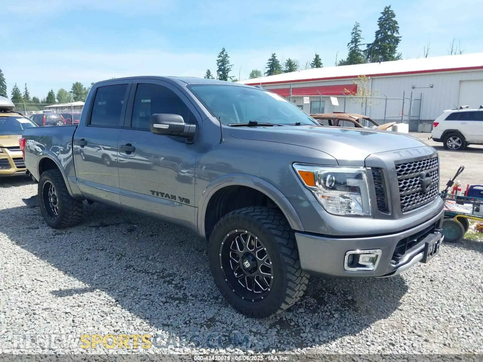 1 Photograph of a damaged car 1N6AA1E5XKN519197 NISSAN TITAN 2019
