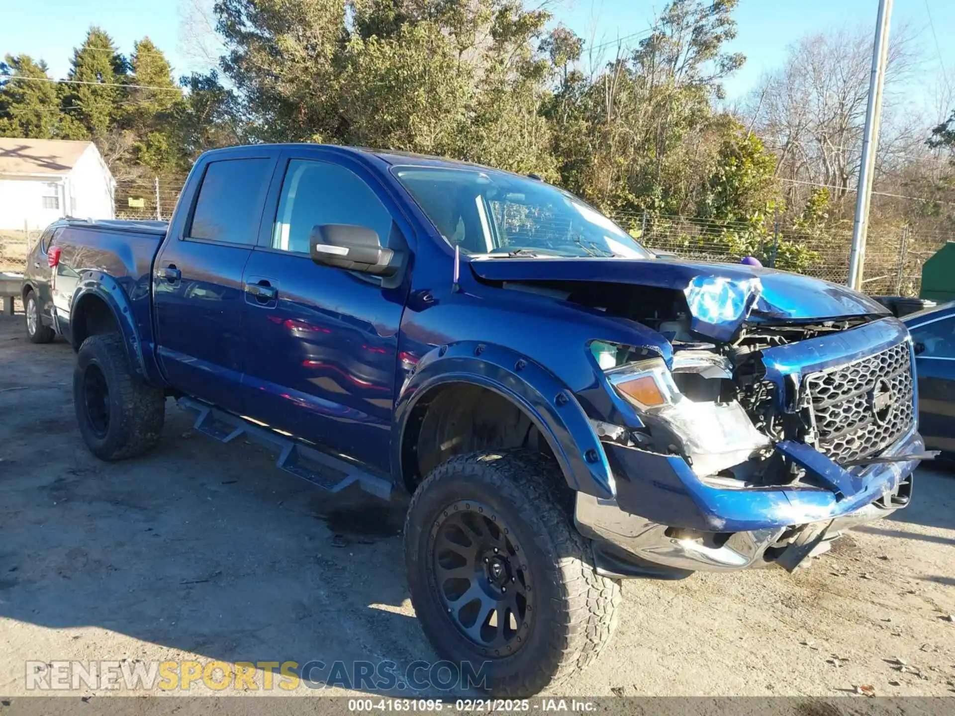 1 Photograph of a damaged car 1N6AA1EJ9KN514604 NISSAN TITAN 2019