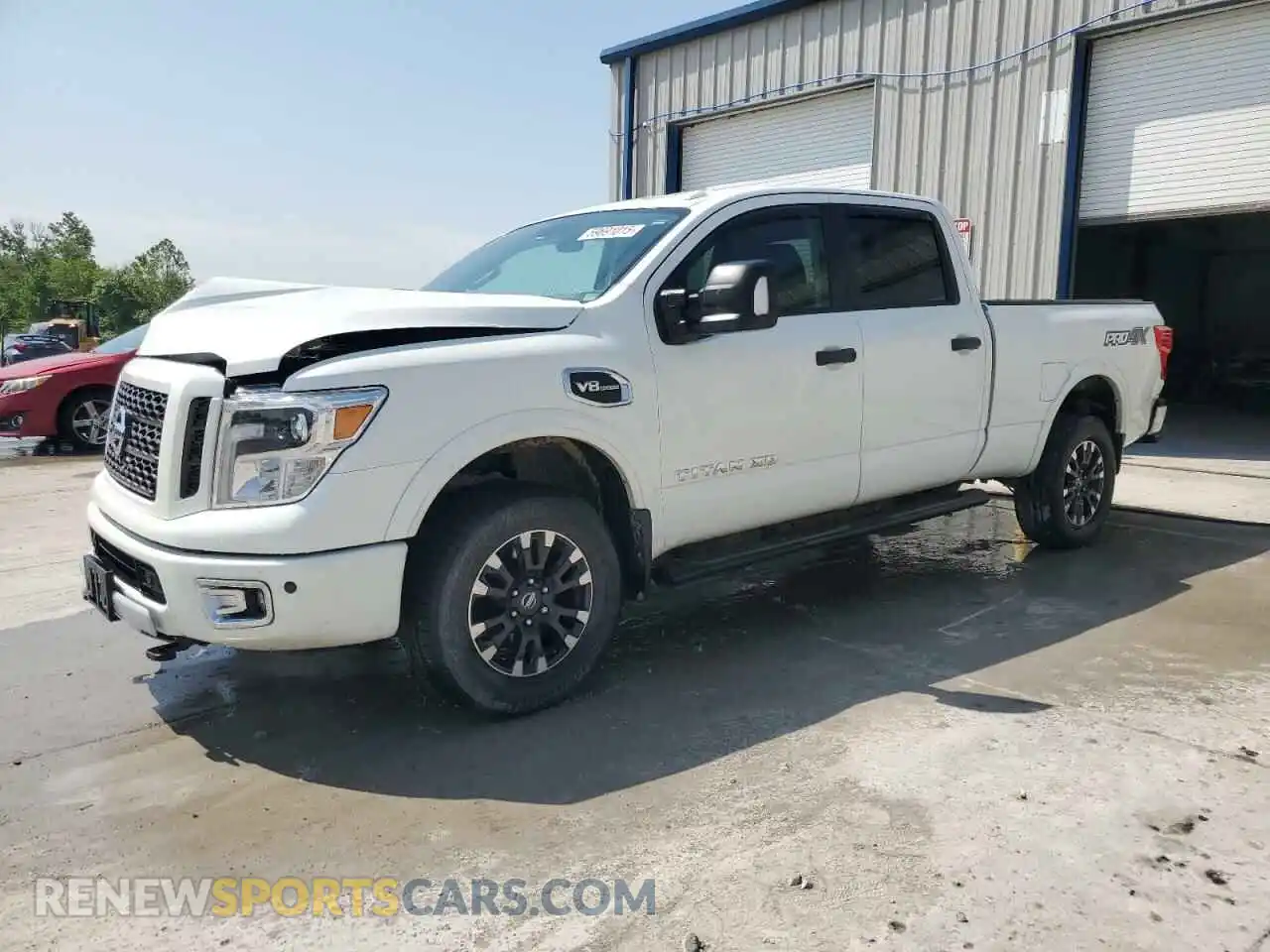 1 Photograph of a damaged car 1N6AA1F46KN517565 NISSAN TITAN 2019