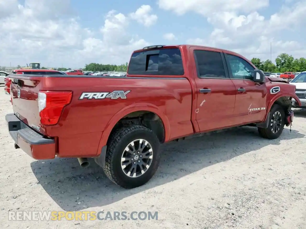 3 Photograph of a damaged car 1N6BA1F41KN521365 NISSAN TITAN 2019