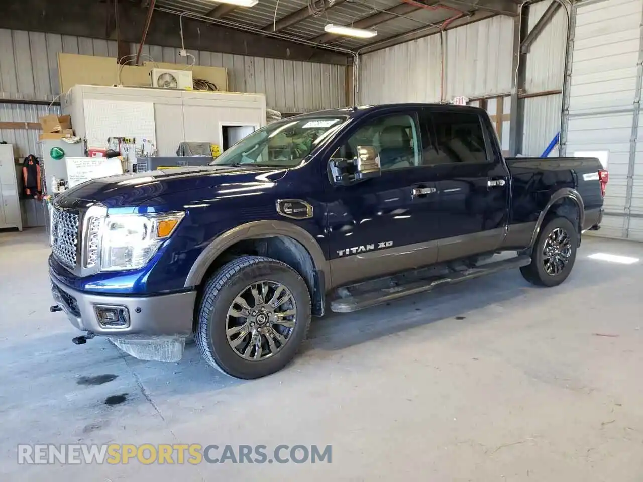 1 Photograph of a damaged car 1N6BA1F47KN534332 NISSAN TITAN 2019