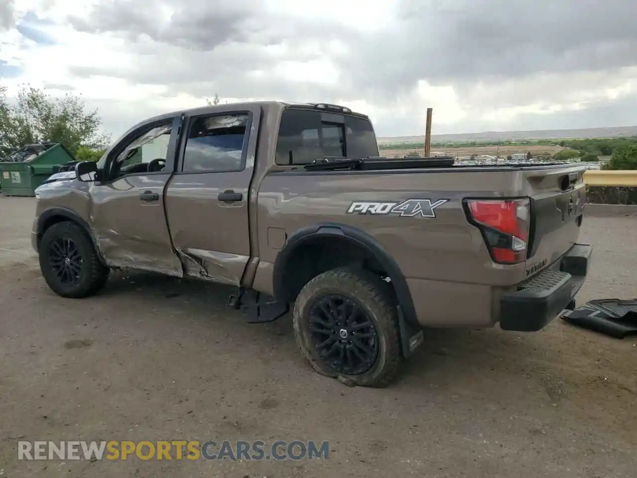 2 Photograph of a damaged car 1N6AA1ED8MN500058 NISSAN TITAN 2021