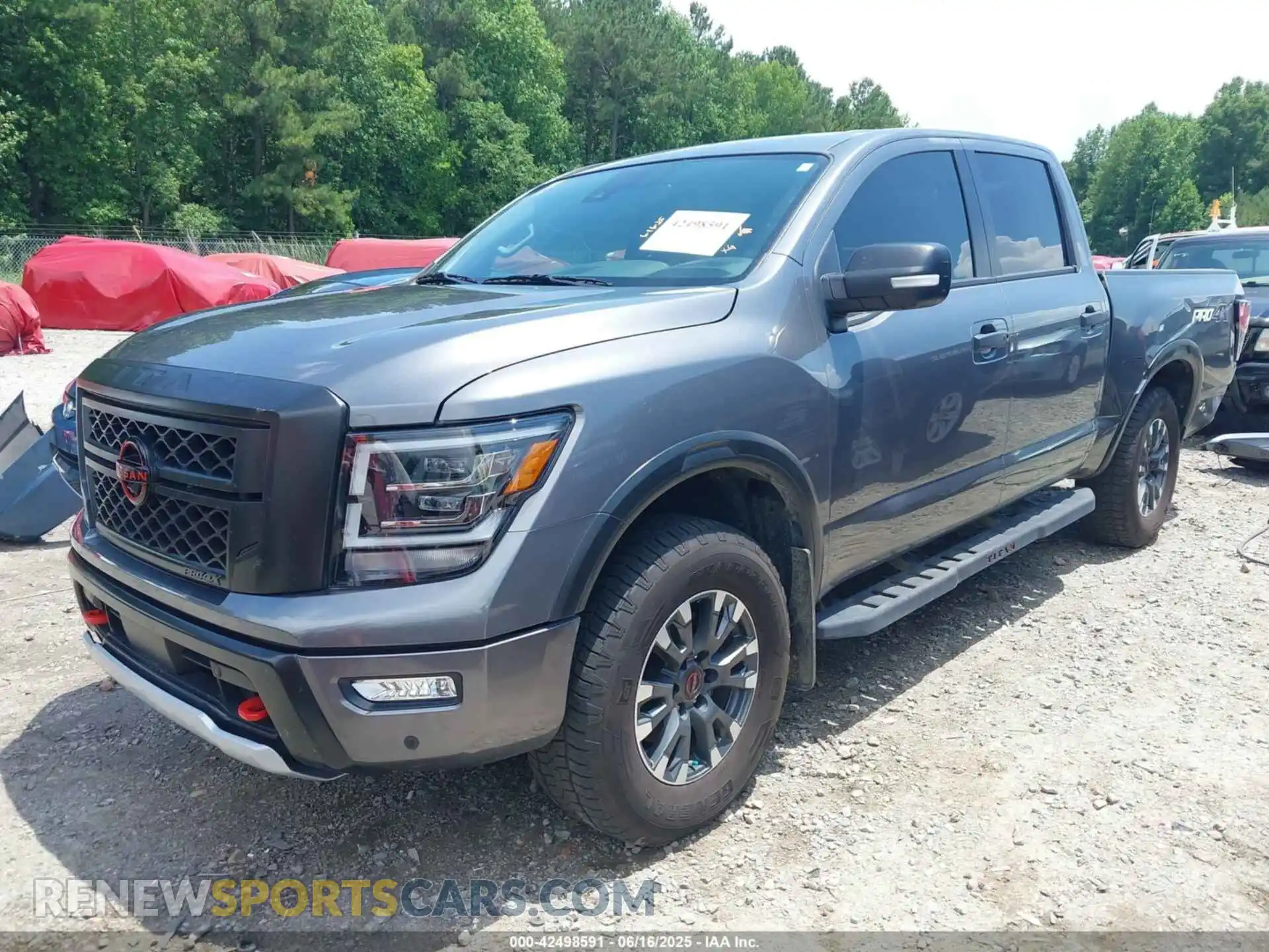 2 Photograph of a damaged car 1N6AA1ED8RN114313 NISSAN TITAN 2024