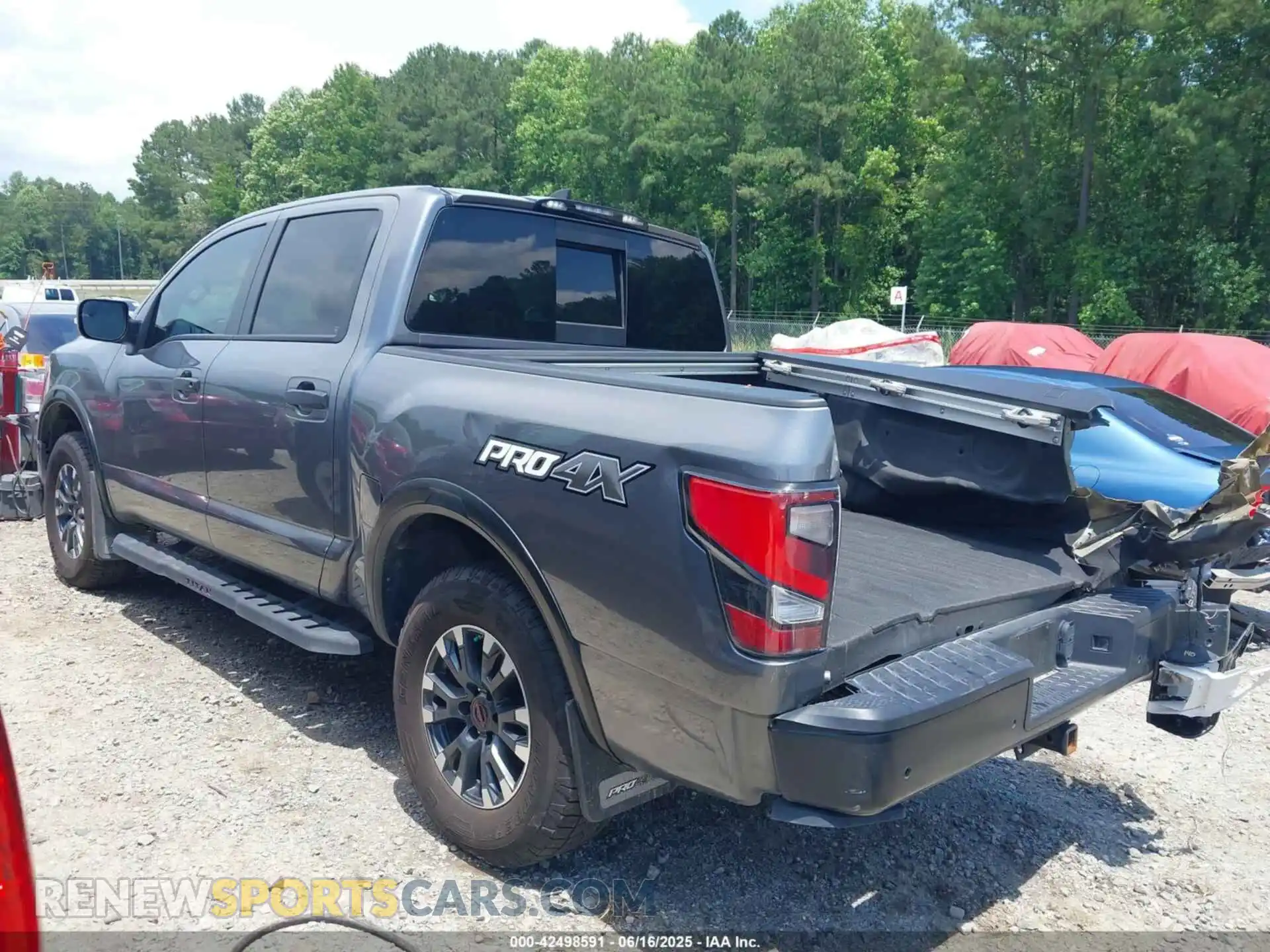 3 Photograph of a damaged car 1N6AA1ED8RN114313 NISSAN TITAN 2024