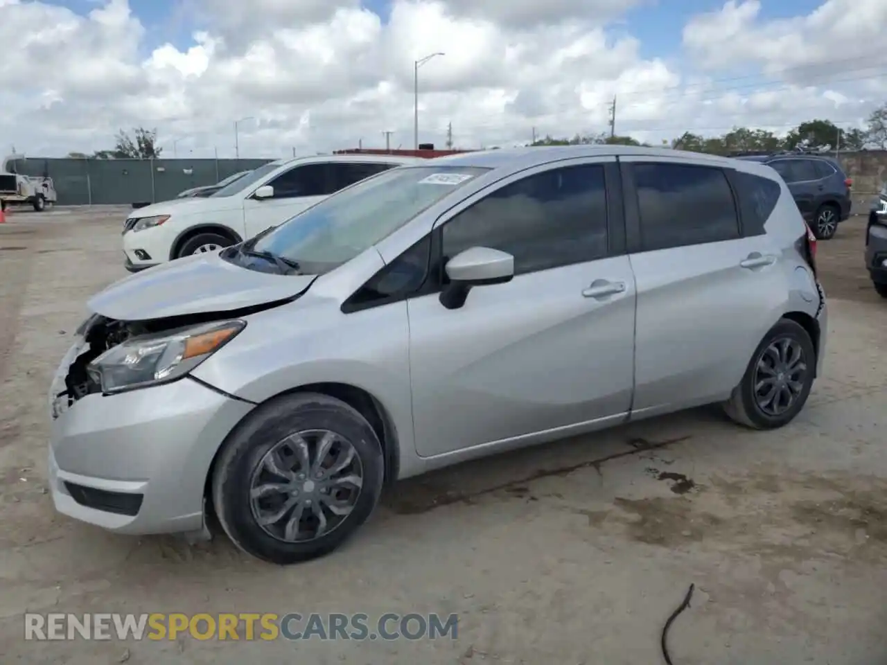 1 Photograph of a damaged car 3N1CE2CP3KL354204 NISSAN VERSA 2019