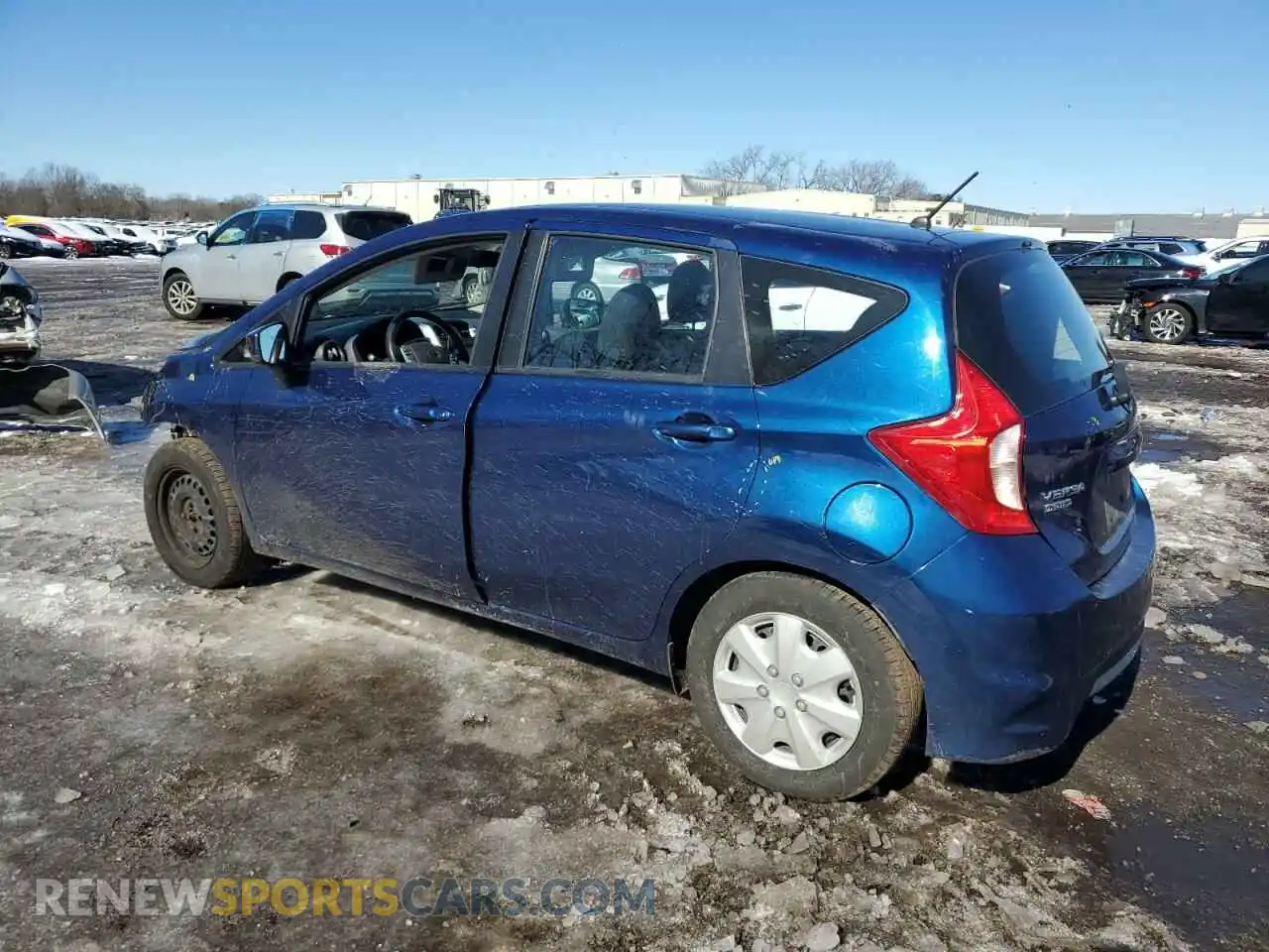 2 Photograph of a damaged car 3N1CE2CP4KL361985 NISSAN VERSA 2019
