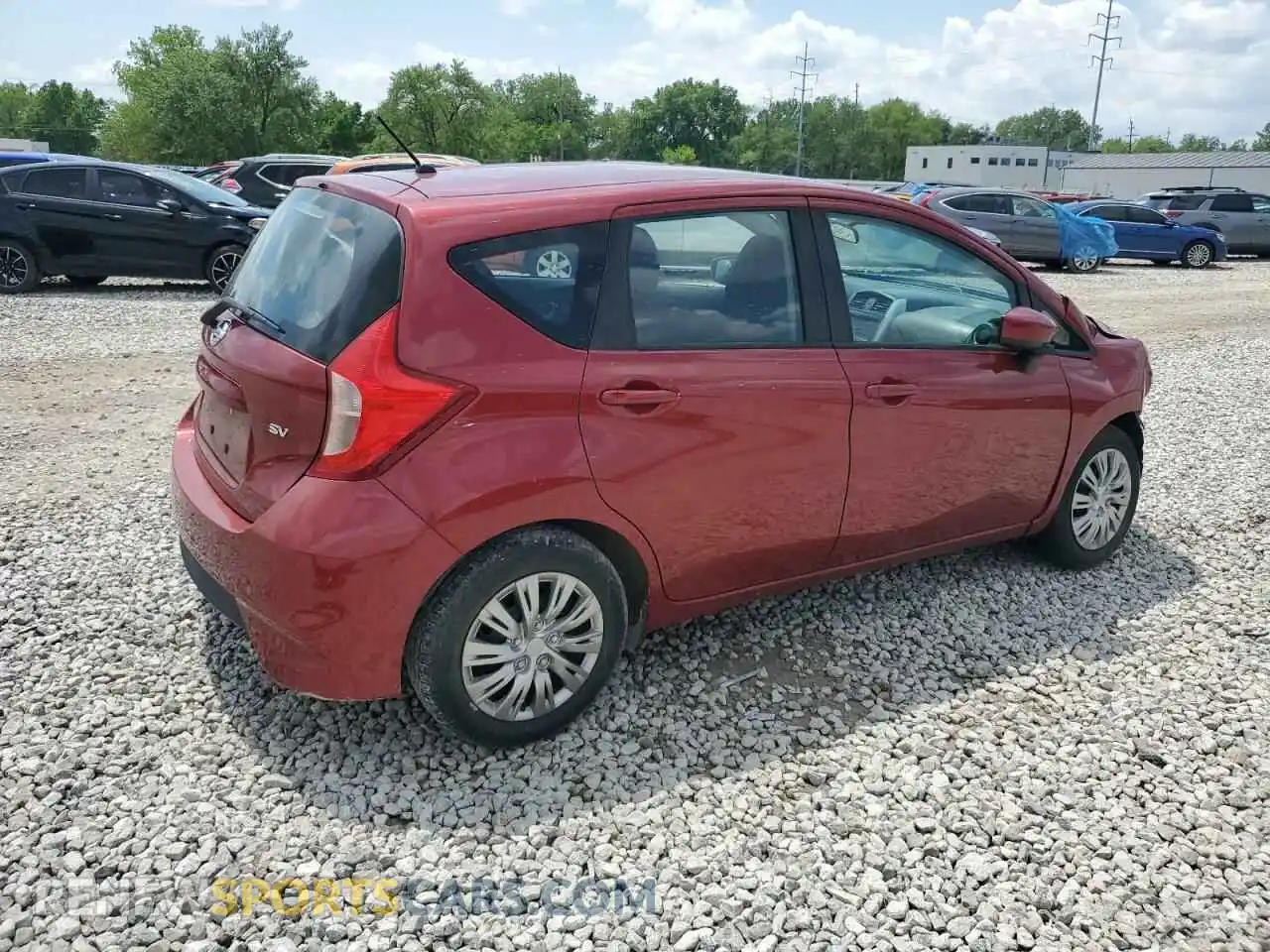 3 Photograph of a damaged car 3N1CE2CP4KL364014 NISSAN VERSA 2019