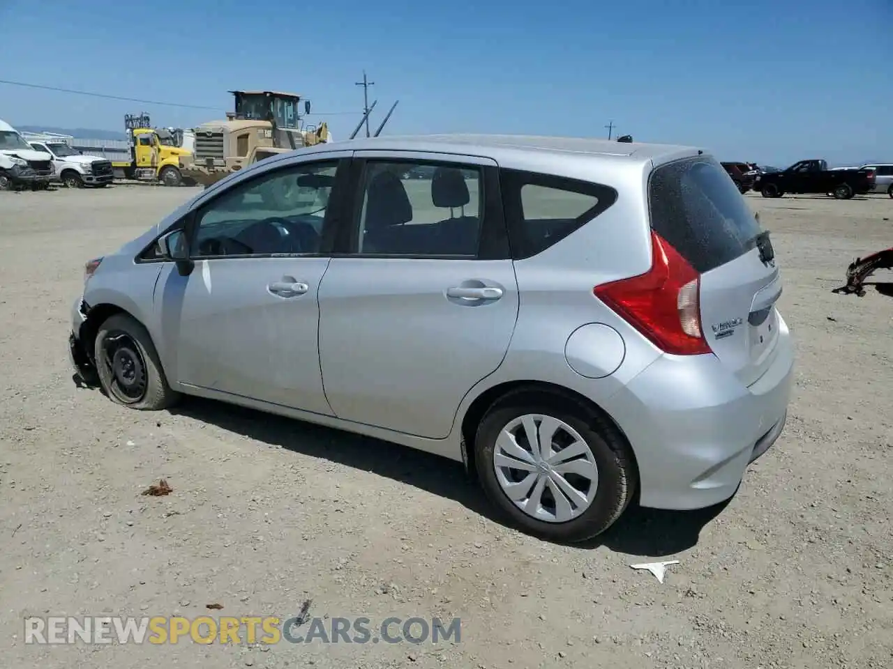 2 Photograph of a damaged car 3N1CE2CP5KL357640 NISSAN VERSA 2019