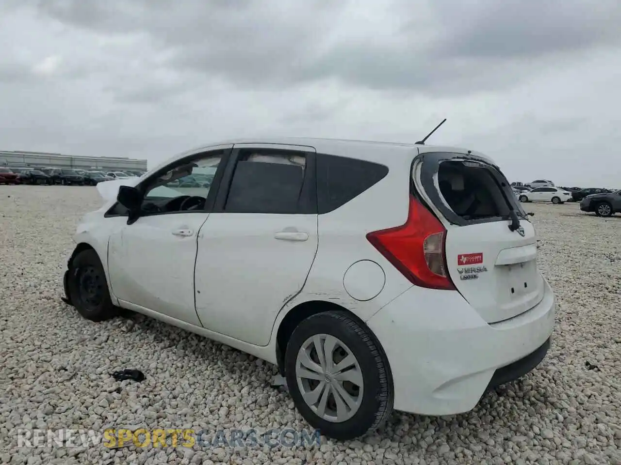 2 Photograph of a damaged car 3N1CE2CP5KL366211 NISSAN VERSA 2019