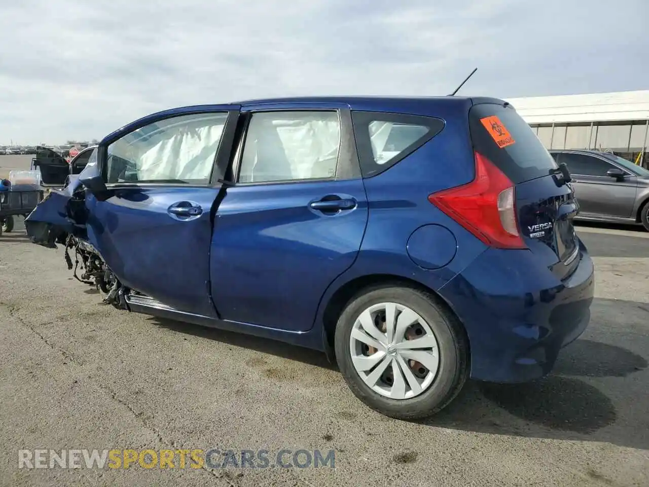 2 Photograph of a damaged car 3N1CE2CPXKL363403 NISSAN VERSA 2019