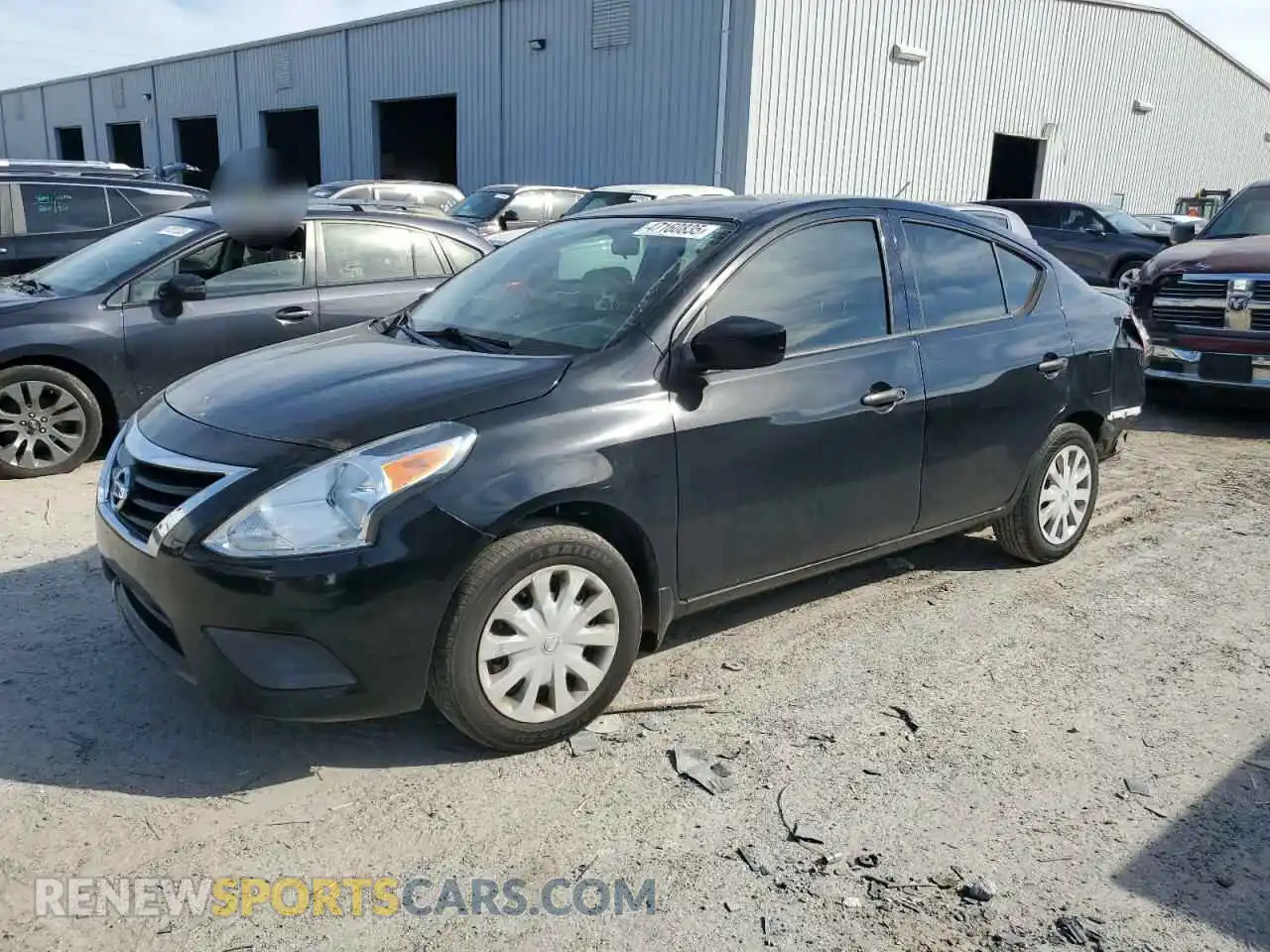 1 Photograph of a damaged car 3N1CN7AP0KL829176 NISSAN VERSA 2019