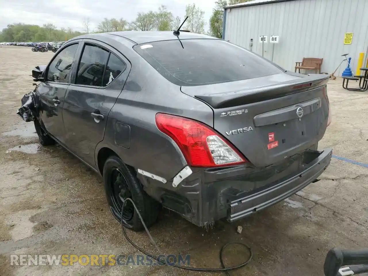2 Photograph of a damaged car 3N1CN7AP2KL820026 NISSAN VERSA 2019